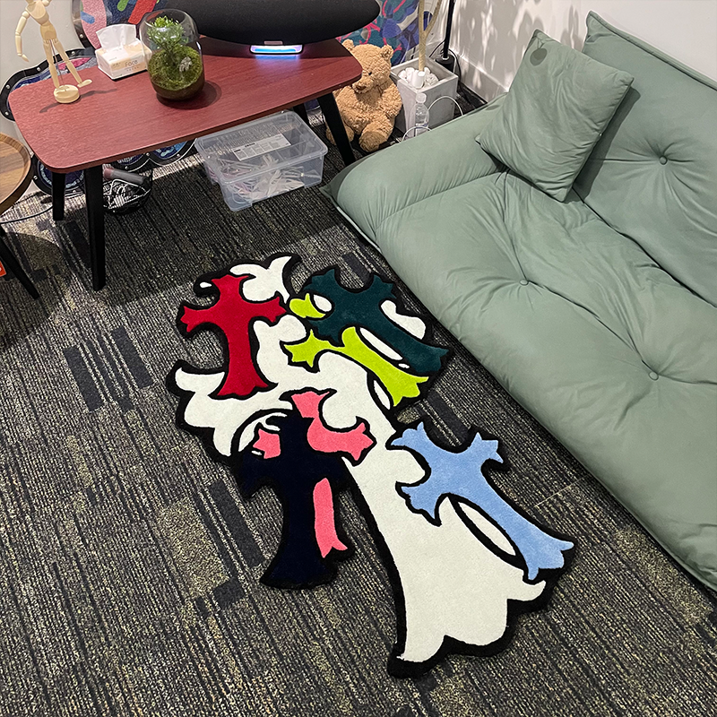 Mix crosses carpet