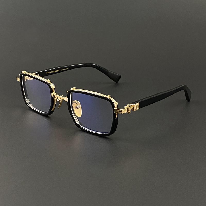 Black Square-Frame Eyeglasses