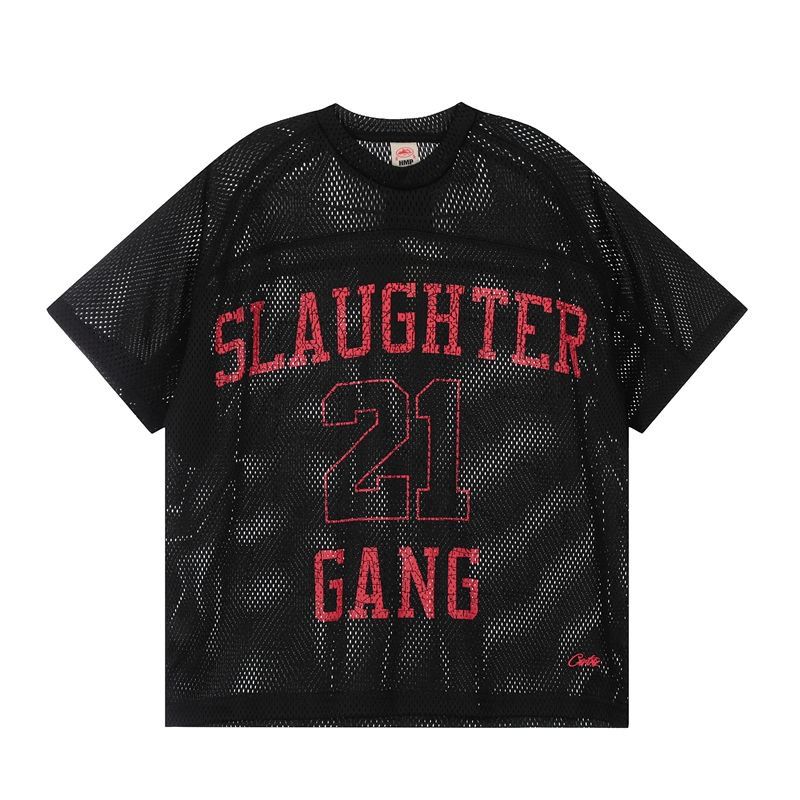 Slaughter Gang Jersey-Mesh Shirt