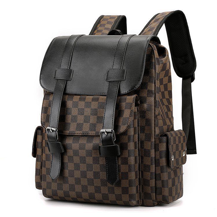 Luxury Designer Brown Backpack Bag