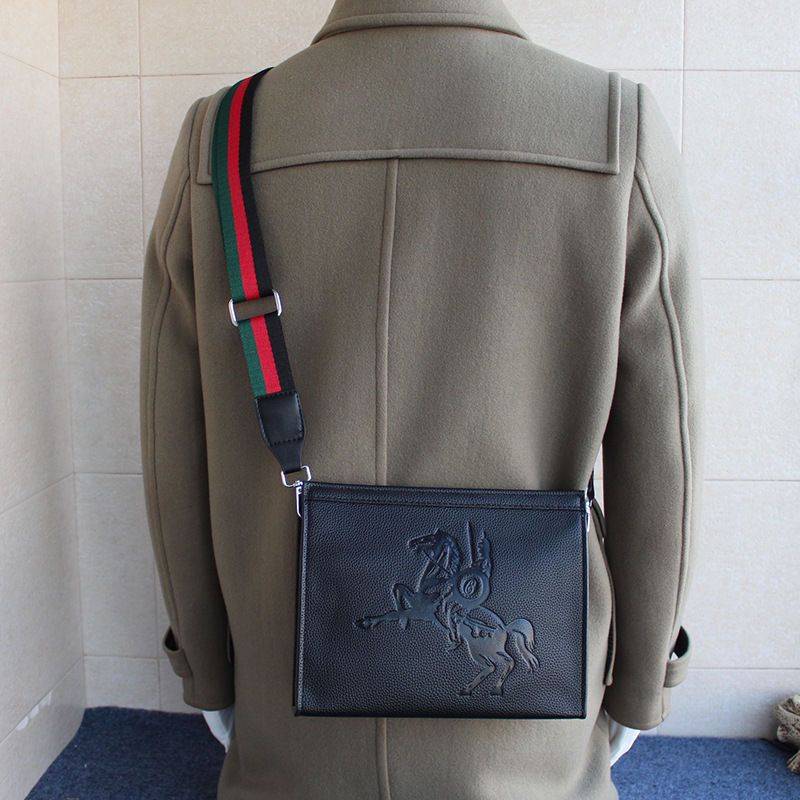 Warrior Crossbody Bag w/ Colored Strap