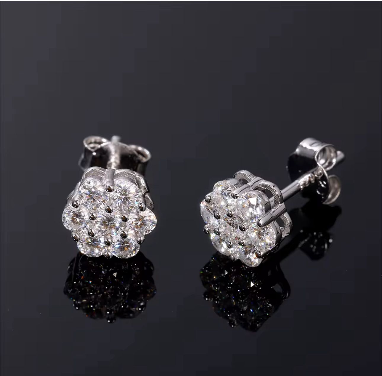 Flower Cluster Earrings