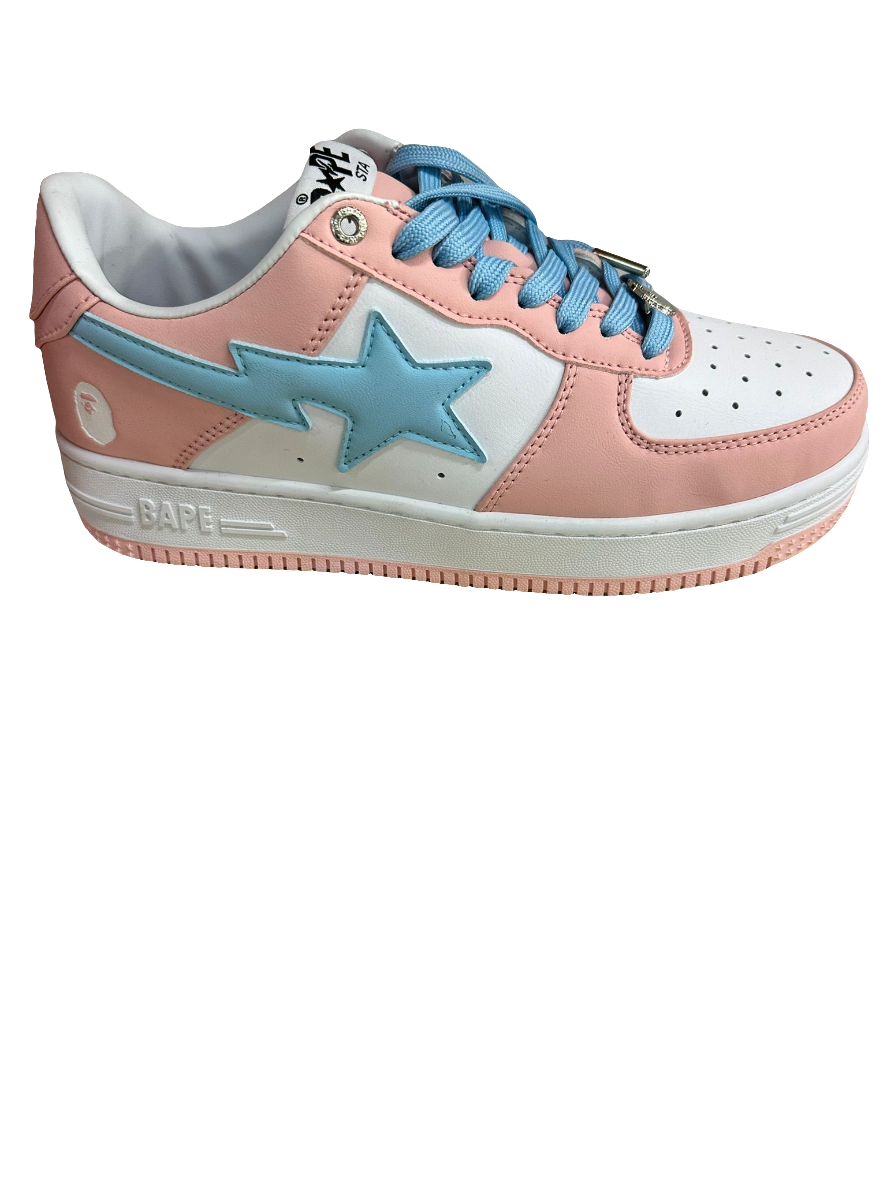 Beasts Pink Low Top Sneakers