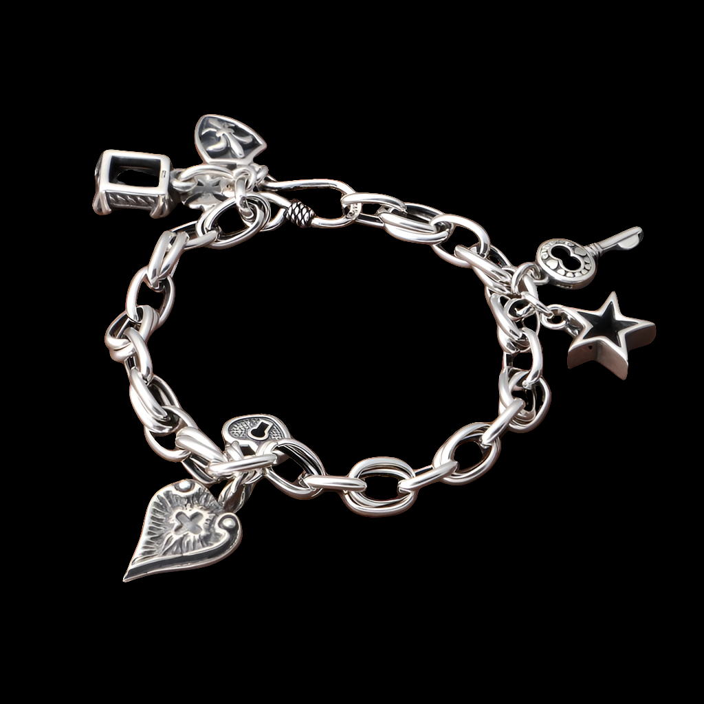 Heart & Key bracelet