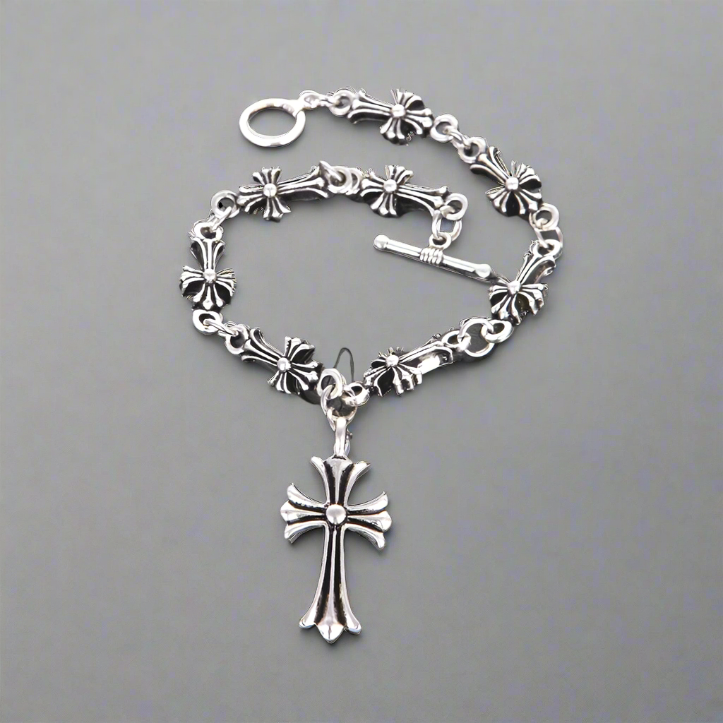 Cross x Cross Chain Bracelet