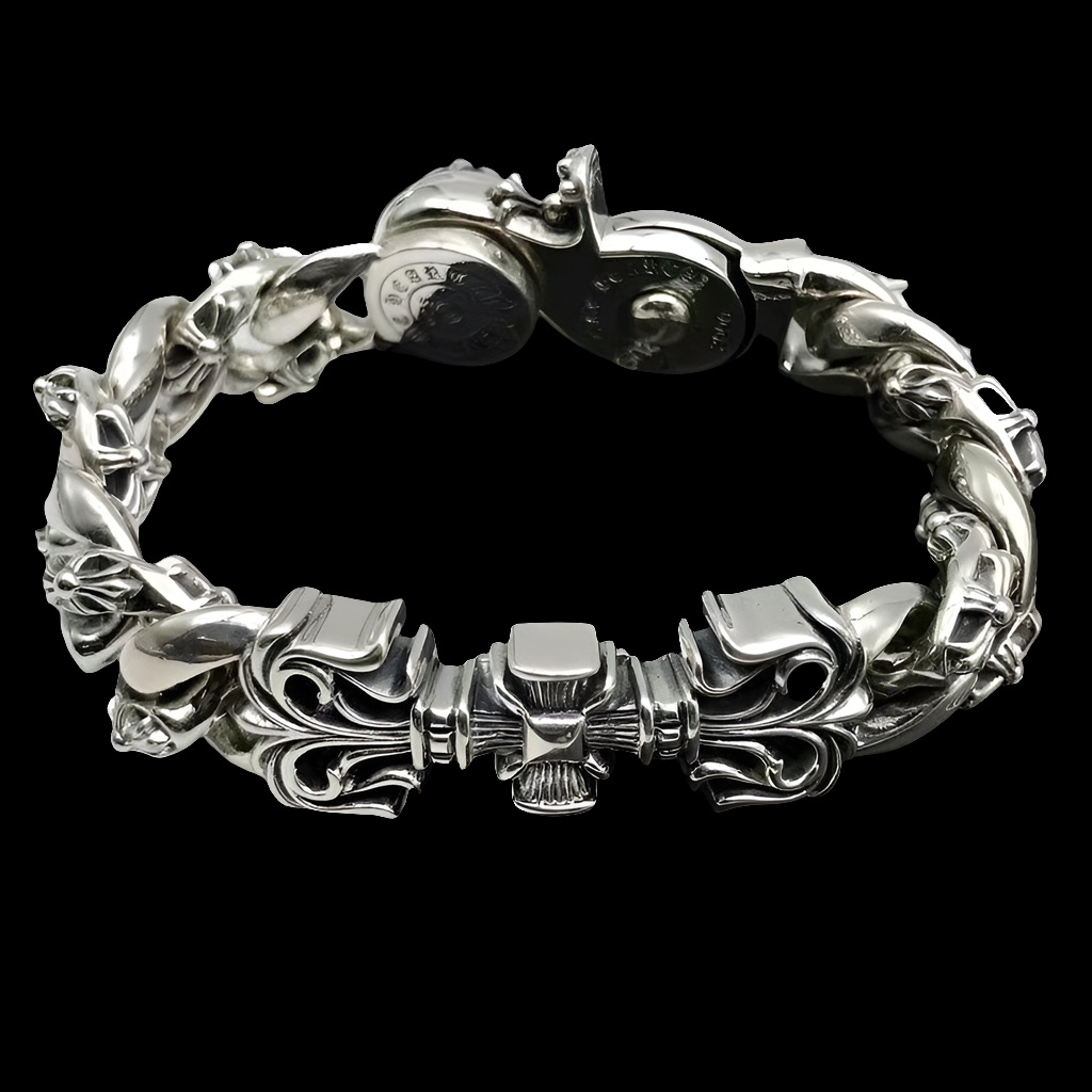Cross Flame Bracelet