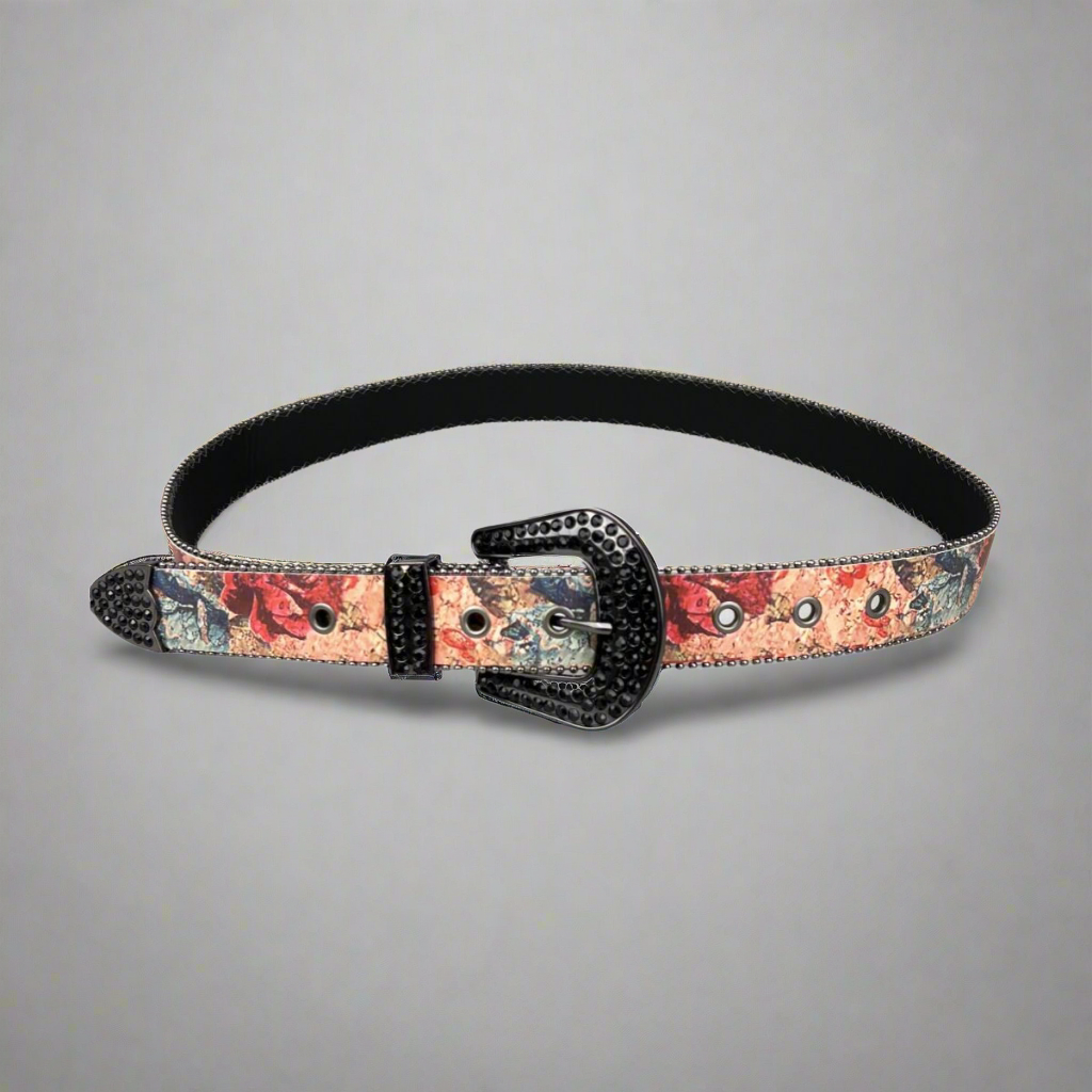 Stylish Floral Belt, one size