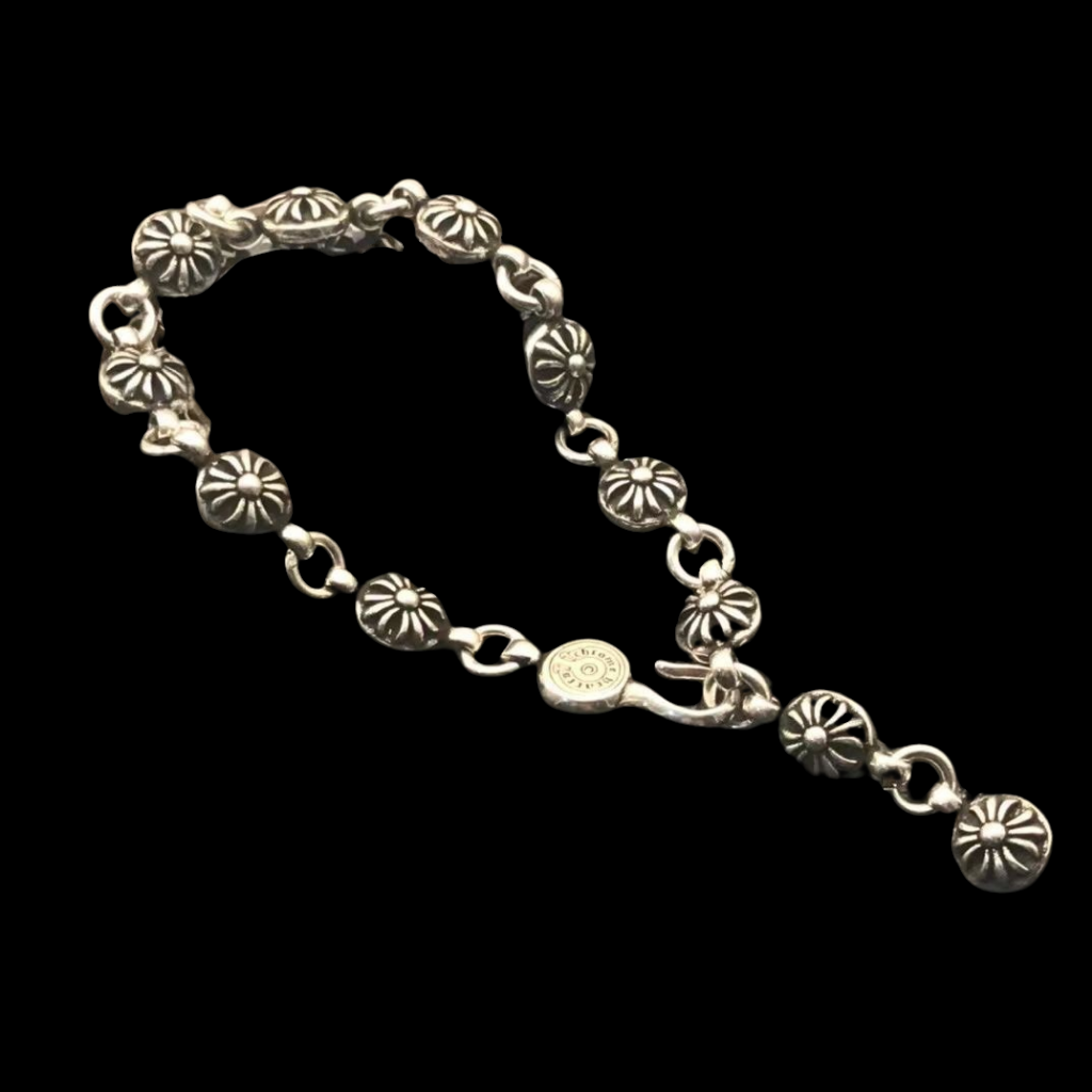Cross Ball Silver Bracelet Silver Men's
