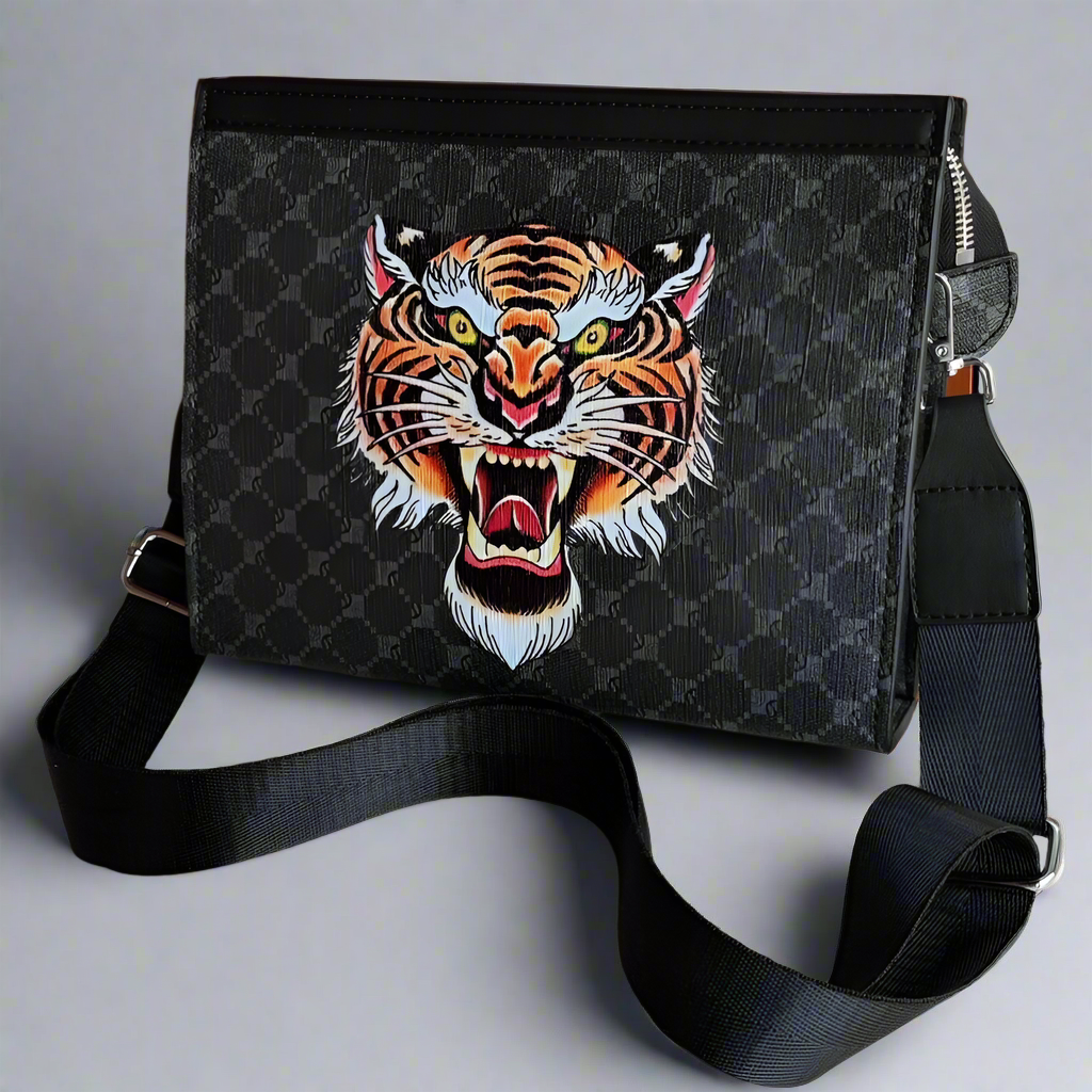 Roaring Tiger Crossbody Bag